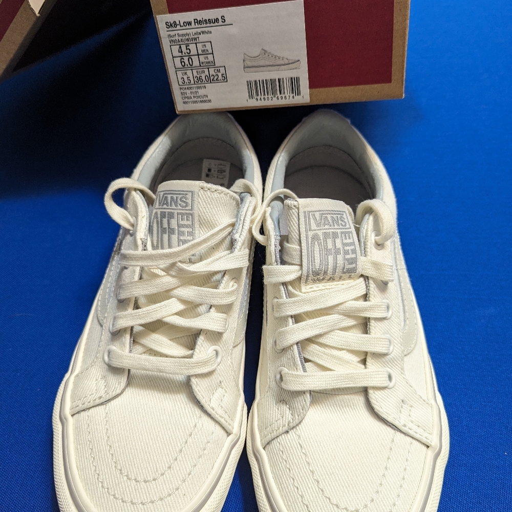 Vans Surf Supply  SK8-Low Reissue SF 'Leila White'  M4.5/W 6